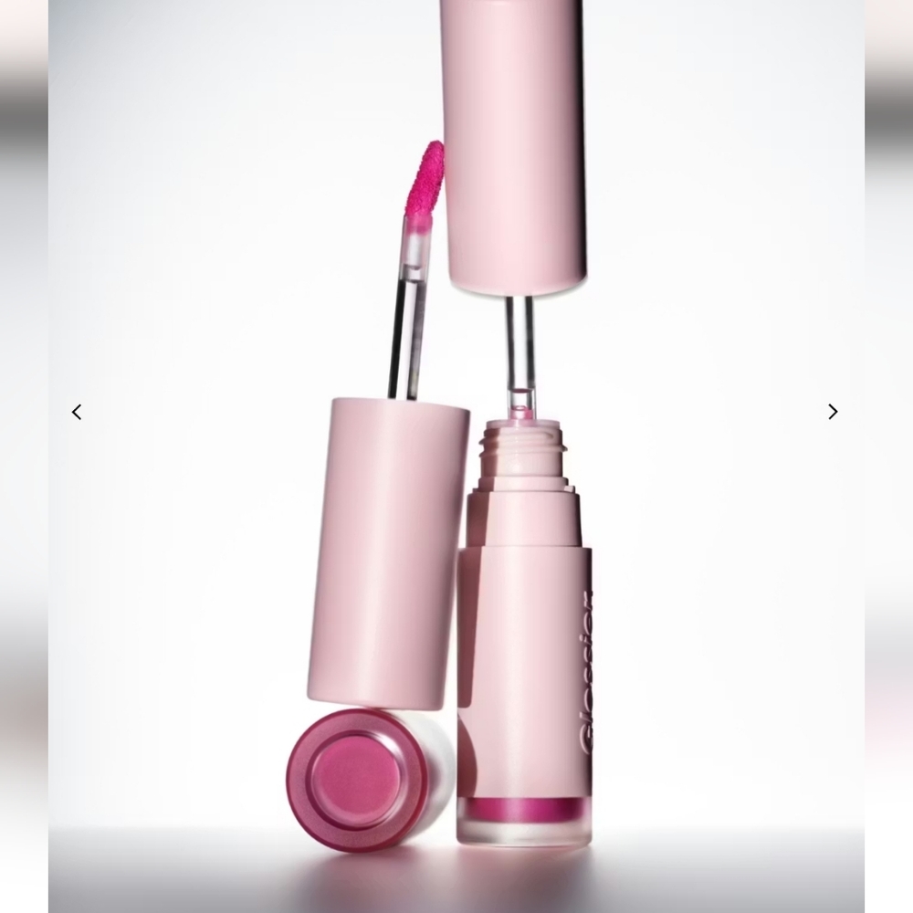 Glossier Suit (G Suit) Soft Touch Lip Creme in Pilot (Bright Cool Pink)